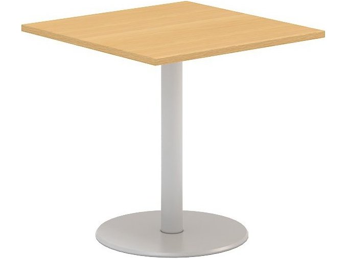 Interiér Říčany stůl pracovní jednací Alfa 400 80x80 (LTD ALFA BÍLÁ)