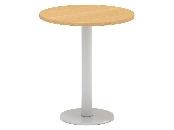 Interiér Říčany stůl pracovní jednací Alfa 406 průměr 70 (LTD ALFA BÍLÁ)