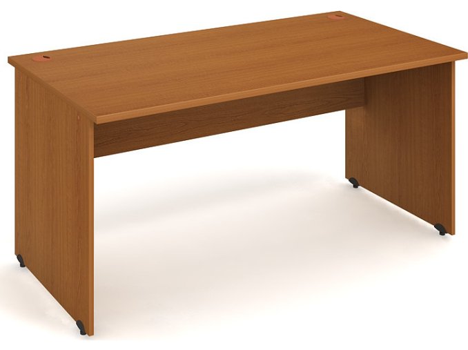 Office pro HOBIS GS 1600 - Stůl pracovní rovný 160cm GATE (LTD DESKY HOBIS ŠEDÁ, LTD KORPUS HOBIS ŠEDÁ)