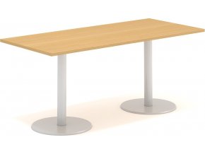 Interiér Říčany stůl pracovní jednací Alfa 404 80x180 (LTD ALFA BÍLÁ)