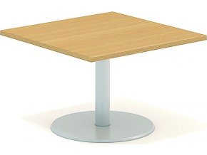Interiér Říčany stůl pracovní jednací Alfa 409 80x80 (LTD ALFA BÍLÁ)