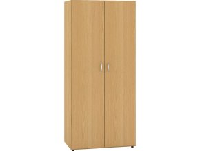 Interiér Říčany skříň zavřená Alfa 500 80x47x178 (LTD ALFA BÍLÁ)
