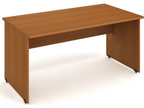 Office pro HOBIS GS 1600 - Stůl pracovní rovný 160cm GATE (LTD DESKY HOBIS ŠEDÁ, LTD KORPUS HOBIS ŠEDÁ)