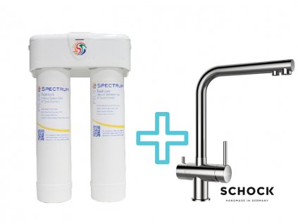 Výhodný set filtru SPECTRUM Ultrafiltrace + dřezové baterie SCHOCK VITUS