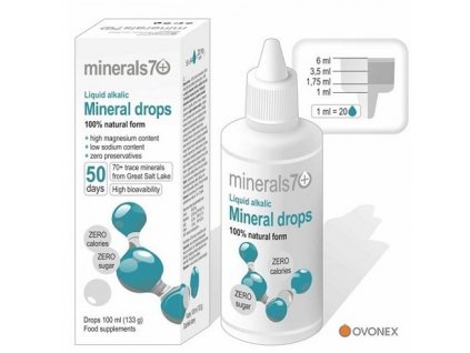 Ovonex - Mineral Drops 100% přírodní koncentrát 100 ml