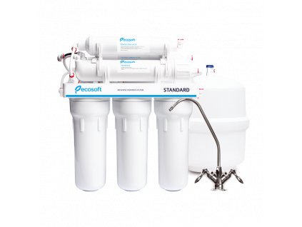 ecosoft standard reverse osmosis filter with mineralization