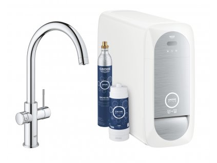 GROHE Blue Home | Sada s baterií ve tvaru C | Wi-Fi