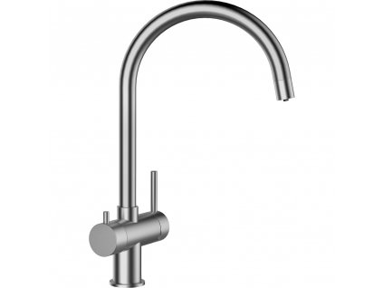 baterie inox periat schock ares cu 3 cai