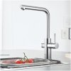 Kuchyňský nápojový systém Grohe Blue Home, s výsuvnou koncovkou, s L-výpustí, chrom 31539000