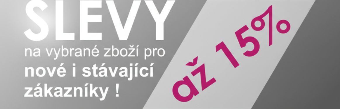 Slevy na vybrané zboží
