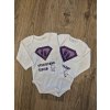 Dětské body/tričko VYBOJOVÁNO SRDCEM