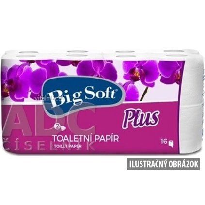 Toaletný papier BIG SOFT Plus 8ks/ 2vrst
