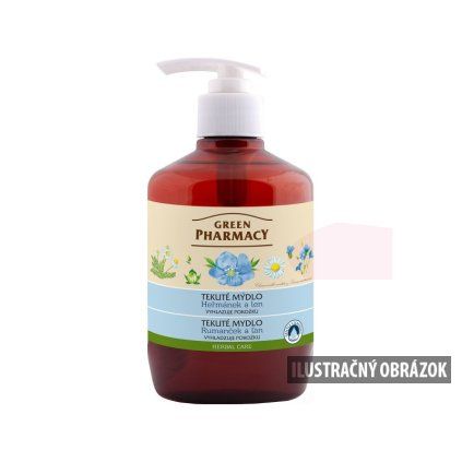 TEKUTÉ MYDLO 460ml Rumnček a ľan