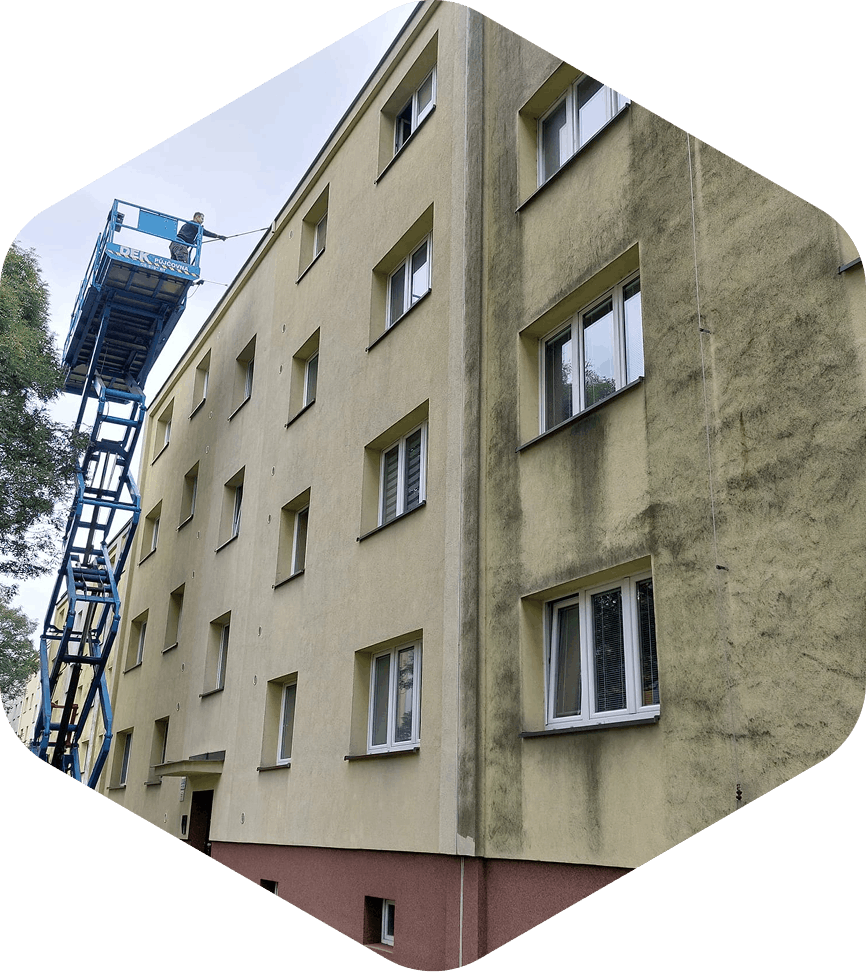 Čištění fasády