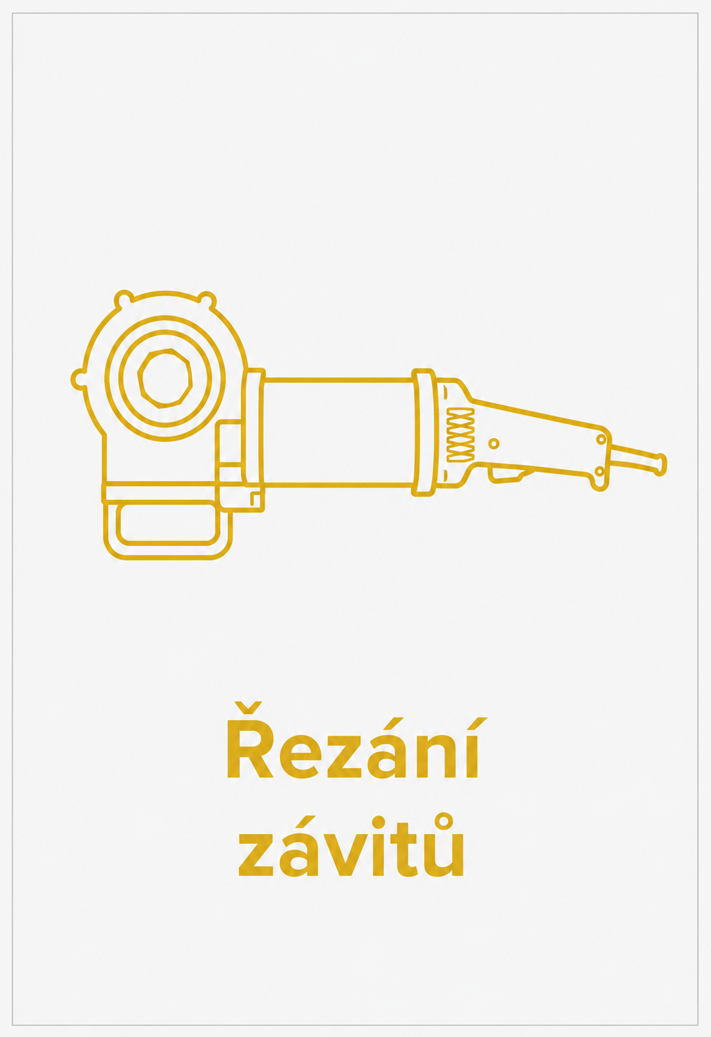 Řezání závitů, výroba obvodových drážek
