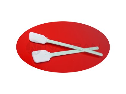 2165 cleaning sticks swab for optics small wide pack of 100 head 12x25mm length 12cm