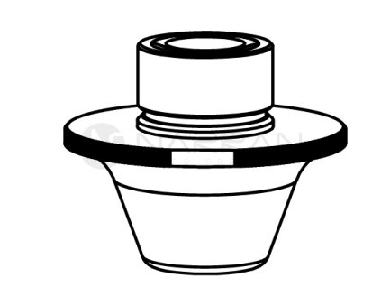 AM-DOUBLE NOZZLE O D5.0CC SPECIAL HCP FOR CLEAN CUT