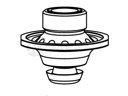 AM-DOUBLE NOZZLE D1.5 FE  FIBER HCP WITH COLLAR - 5 pack