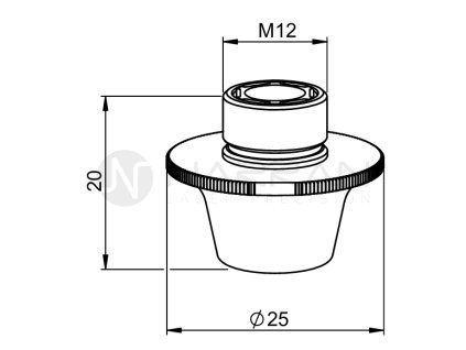AM-DOUBLE NOZZLE D 12.0 MM HCP