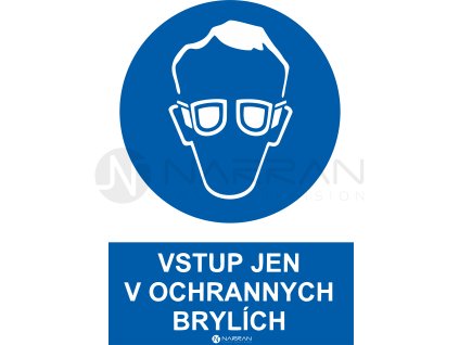 3602 vstup jen v ochrannych brylich en cz or de