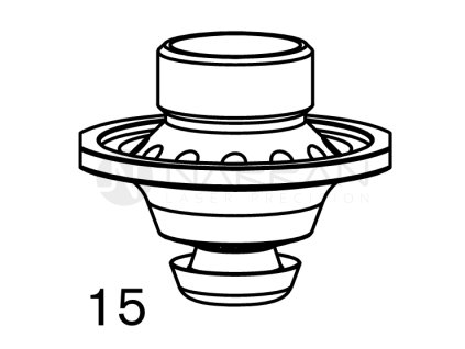 AM-NOZZLE O S1.4 FE  FIBER CP WITH COLLAR