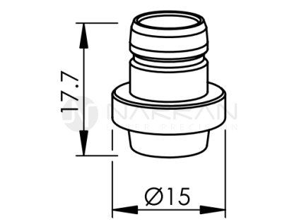 4094 by nozzle push fit o 6 0