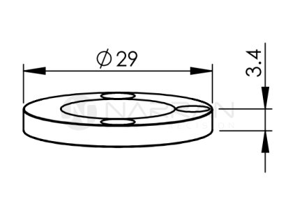 BY-NOZZLE 2.5 MM FL170