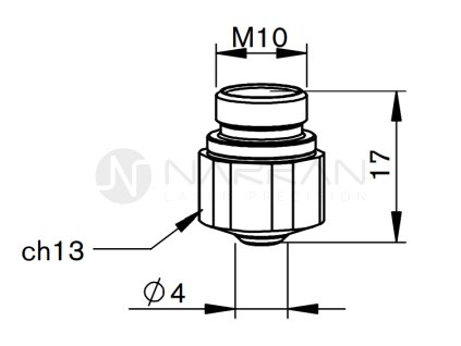 BY-NOZZLE O1.0 HD CP (10 PACK)
