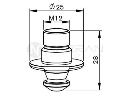 MZ-Nozzle double pencil, O 1.5 mm HP CP (10 PACK)