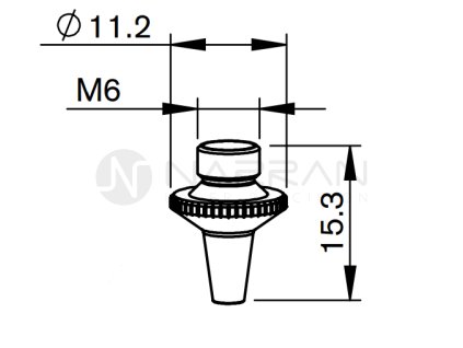 PT-NOZZLE 2.5 DE Y30/22 F100 (10 PACK)