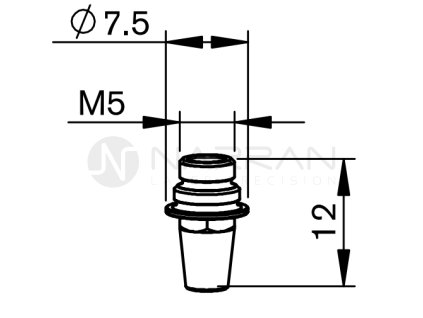 PT-NOZZLE DE M1.5 KS 1.5 HEX (10 PACK)