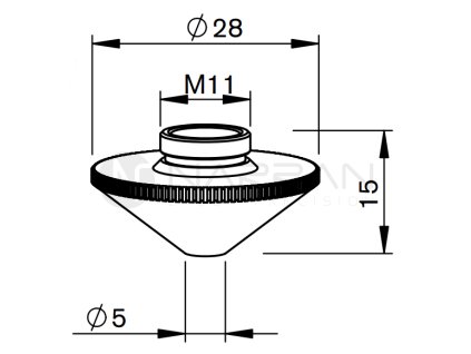 5126 pt nozzle o 1 4 hd