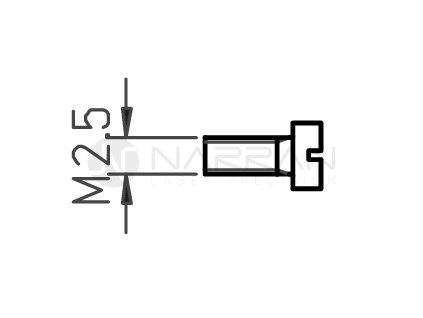 MZ-SCREW FOR CONNECTORS(4 PCS)