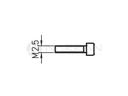 MZ-H.G. SCREW FOR CONNECTOR - 2 PCS