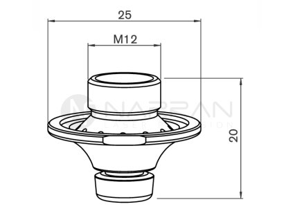 5603 am nozzle w collar fiber wacs s1 4fw mm hcp