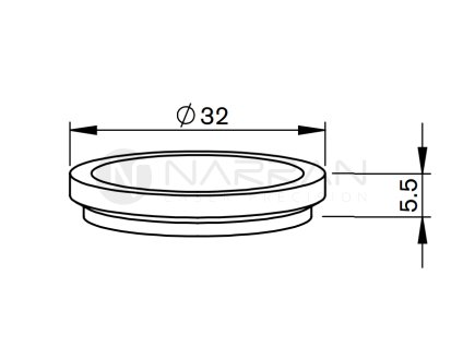 5909 by insulating ring