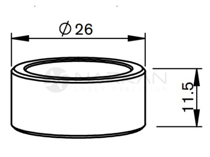 5921 by ceramic insulating ring