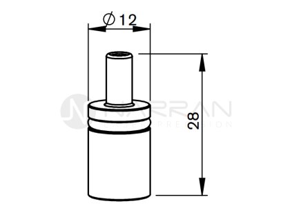 5933 by male water connector