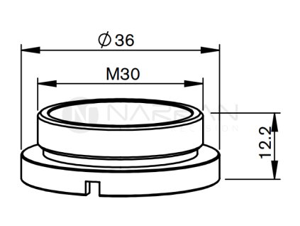 5954 by fastening nut