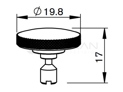 6002 by knurled screw brass