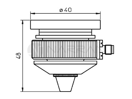 6134 mz head w ceramic spacer