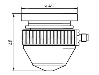 6137 mz head w ceramic spacer