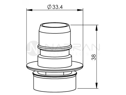 6248 mz h g nozzle holder long