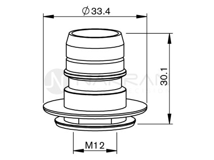 6260 mz h g nozzle holder large