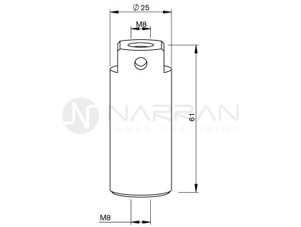 6335 mz block stainless steel
