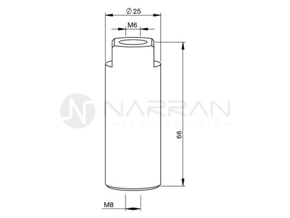 MZ-LONG BLOCK STAINLESS STEEL