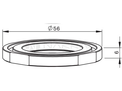 6350 mz h g ring brass