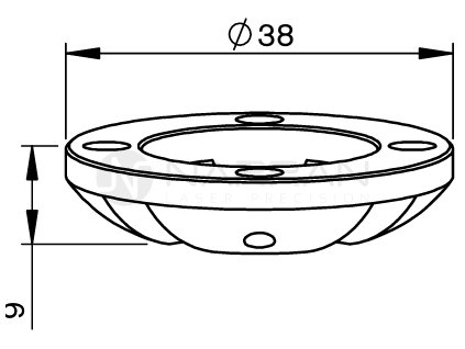 6563 mz stylus foot h9 brass