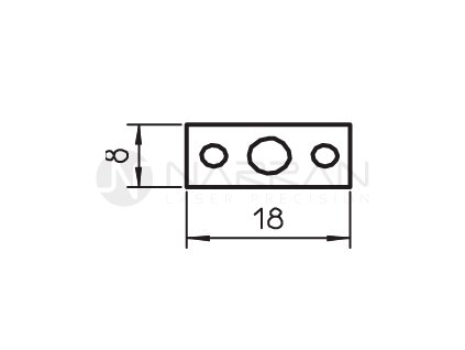 6572 mz h g spacer for connector aluminum
