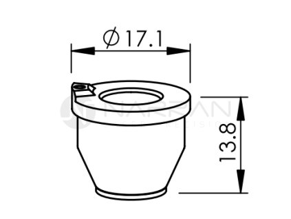 6887 1 pt original version nozzle holder kt m1 5 kn